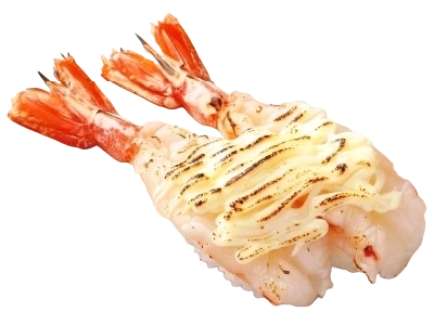 赤海老の炙り
