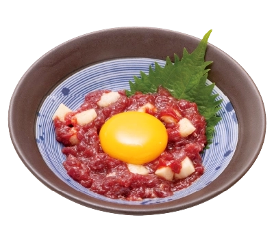 馬刺しユッケ